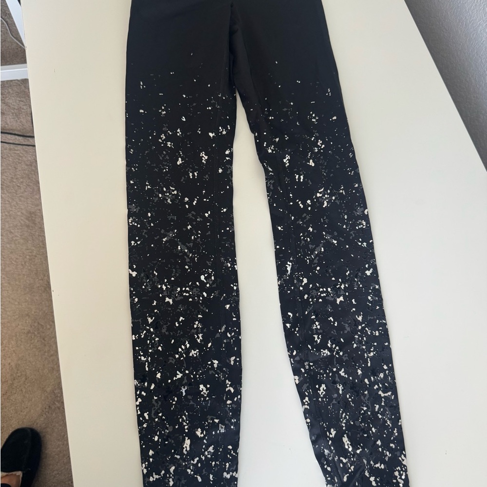 Lululemon Athletica Black and White Leggings
